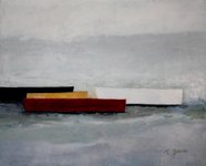 Barques (Huile sur toile)