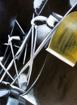 Contrebasses (Huile sur toile)