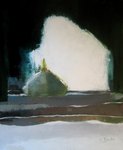 Au port (Huile sur toile)