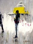 Le routier (Huile sur toile)
